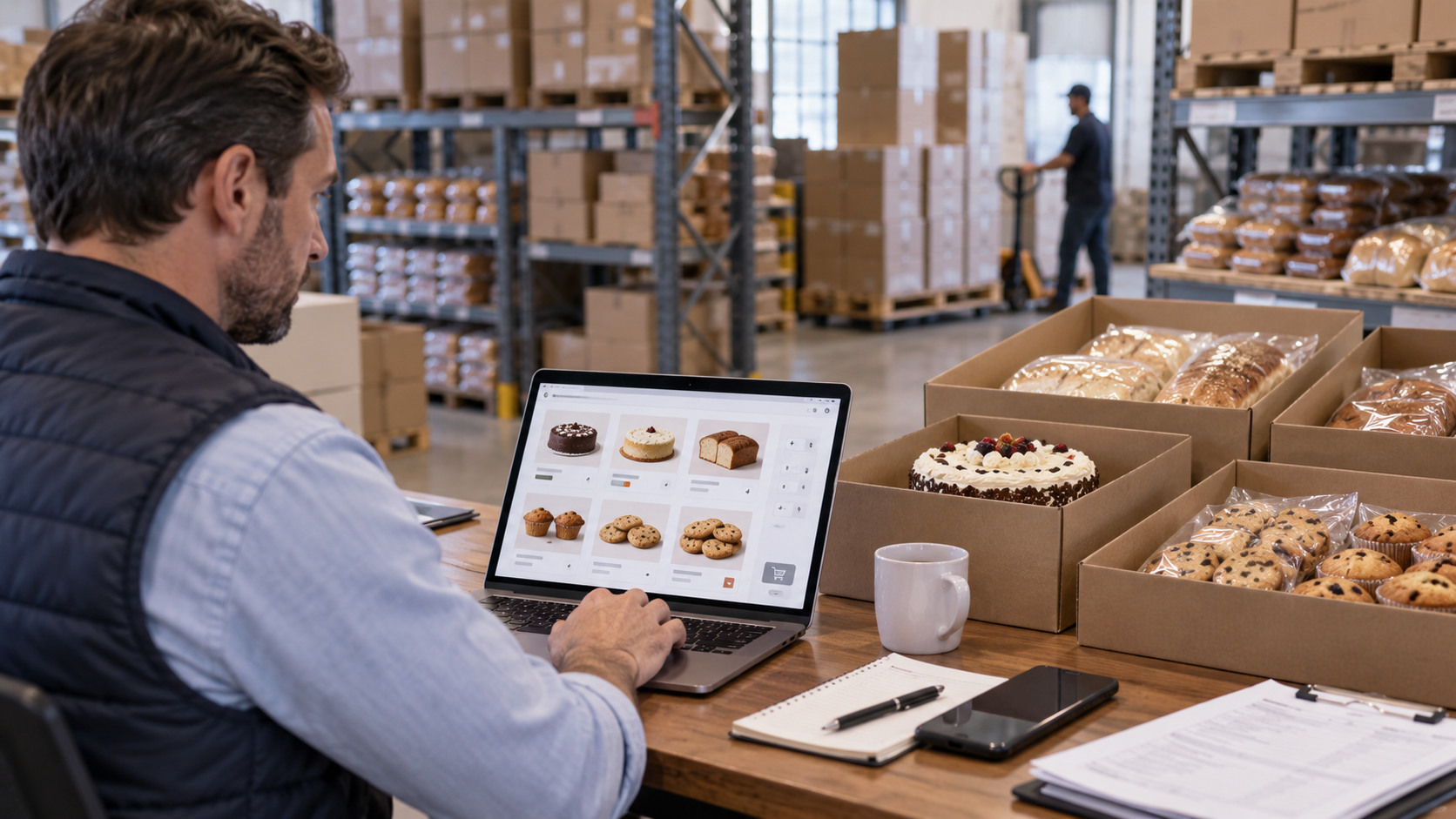 Bakery B2B ordering